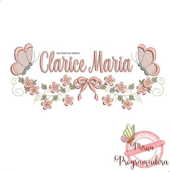matriz-de-bordado-clarice-maria-matrizes-de-bordado Matriz de Bordado - Clarice Maria - Imagem 1