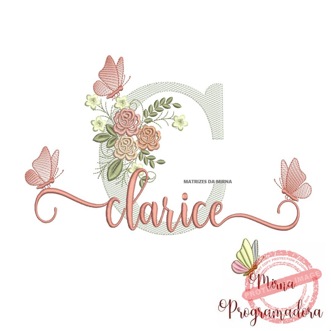 matriz de bordado clarice22 matriz de bordado clarice - Imagem 1