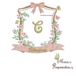Matriz de Bordado - Clarissa Brasao Flores