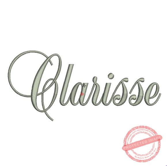 matriz-de-bordado-clarisse-fazemos-qualquer-nome-exp Matriz de Bordado - Clarisse - Imagem 1