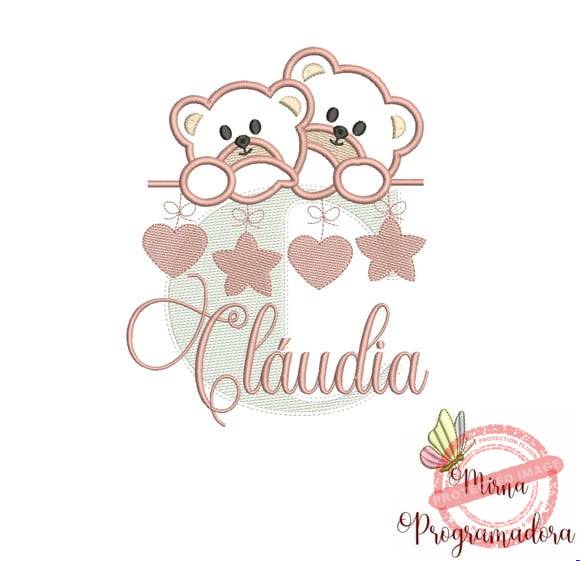 matriz-de-bordado-claudia-fazemos-qualquer-nome-matrizes-de-bordado-programadora-mirna Matriz de Bordado Claudia (fazemos Qualquer Nome) - Imagem 1
