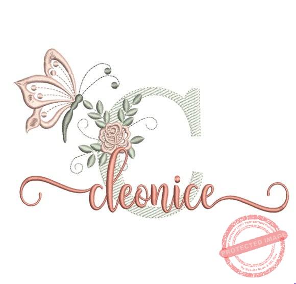 matriz-de-bordado-cleonice-fazemos-qualquer-nome-superb Matriz de Bordado - Cleonice (fazemos Qualquer Nome) - Imagem 1