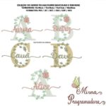 Matriz de Bordado - Coleção 100 Nomes Masculino e Femininos