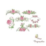 Matriz de Bordado - Coleção Arranjo de Flores