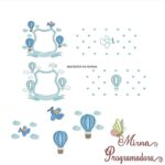 Matriz de Bordado - Coleção Balões