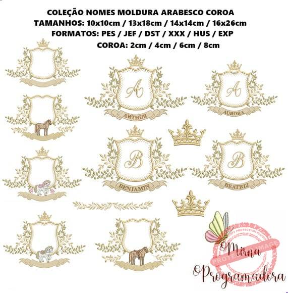 matriz-de-bordado-colecao-moldura-arabesco-coroa-jef Matriz de Bordado - Coleção Moldura Arabesco Coroa - Imagem 1