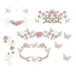 Matriz de Bordado - Coleção Raminhos Flores