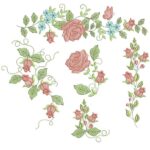Matriz de Bordado - Coleção Rosas