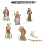 Matriz de Bordado - Coleção Santinhos