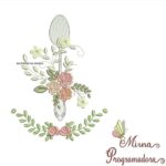 Matriz de Bordado - Colher