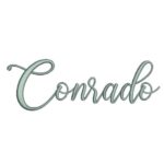 Matriz de Bordado - Conrado (fazemos Qualquer Nome)