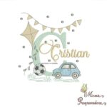 Matriz de Bordado Cristian
