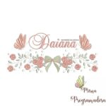 Matriz de Bordado Daiana