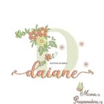 Matriz de Bordado - Daiane