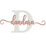 Matriz de Bordado - Dandara (fazemos Qualquer Nome)