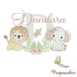 Matriz de Bordado - Dandara (fazemos Qualquer Nome)