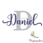 Matriz de Bordado - Daniel (fazemos Qualquer Nome)
