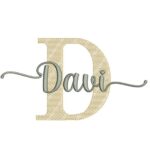 Matriz de Bordado - Nome Davi