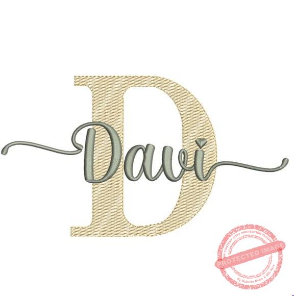 matriz-de-bordado-davi-fazemos-qualquer-nome-dst Matriz de Bordado - Davi (fazemos Qualquer Nome) - Imagem 1