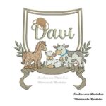 Matriz de Bordado - Davi (fazemos Qualquer Nome)