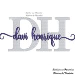 Matriz de Bordado - Davi Henrique (fazemos Qualquer Nome)