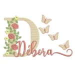 Matriz de Bordado - Débora (fazemos Qualquer Nome)