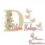 Matriz de Bordado - Débora Hadassa (fazemos Qualquer Nome)