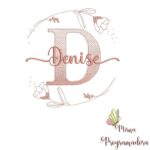Matriz de Bordado - Denise (fazemos Qualquer Nome)