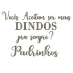 Matriz de Bordado - Dindos