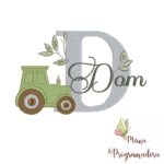 Matriz de Bordado - Dom (fazemos Qualquer Nome)
