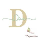 Matriz de Bordado - Dom (fazemos Qualquer Nome)