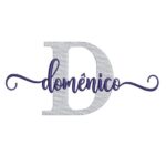 Matriz de Bordado - Domênico (fazemos Qualquer Nome)