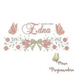 Matriz de Bordado Edna
