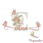 matriz de bordado edna