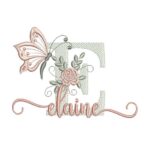 Matriz de Bordado - Elaine (fazemos Qualquer Nome)