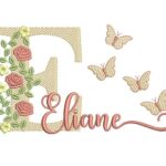 Matriz de Bordado - Eliane (fazemos Qualquer Nome)