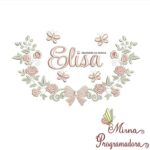 Matriz de Bordado - Elisa