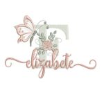 Matriz de Bordado - Elizabete (fazemos Qualquer Nome)