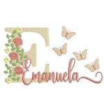 Matriz de Bordado - Emanuela (fazemos Qualquer Nome)