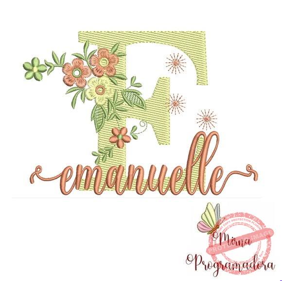 matriz-de-bordado-emanuelle-fazemos-qualquer-nome-matrizes-de-bordado-mirna-programadora Matriz de Bordado - Emanuelle (fazemos Qualquer Nome) - Imagem 1