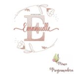 Matriz de Bordado - Emanuelle (fazemos Qualquer Nome)