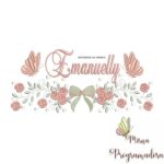 Matriz de Bordado Emanuelly