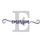 Matriz de Bordado - Emerson (fazemos Qualquer Nome)