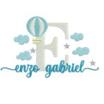 Matriz de Bordado - Enzo Gabriel (fazemos Qualquer Nome)