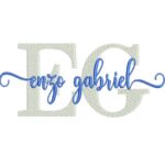 Matriz de Bordado - Enzo Gabriel (fazemos Qualquer Nome)