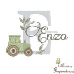 Matriz de Bordado Enzo