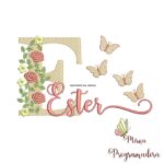 Matriz de Bordado - Ester (fazemos Qualquer Nome)