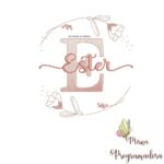 Matriz de Bordado - Ester (fazemos Qualquer Nome)