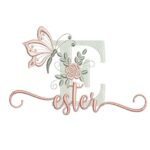 Matriz de Bordado - Ester (fazemos Qualquer Nome)