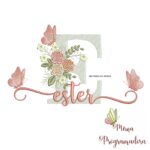 matriz de bordado ester